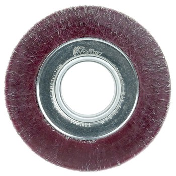 Weiler Polyflex 35160 Cepillo de rueda - Prensado encapsulado Acero cerda