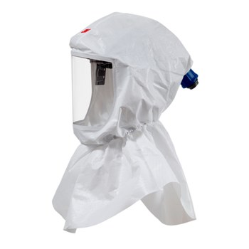 Imágen de 3M Versaflo S-Series S-655 Blanco Estándar Polipropileno Conjunto de red para cabeza Ensamblaje de capucha (Imagen principal del producto)
