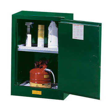Imágen de Justrite Sure-Grip EX 12 gal Verde Gabinete de almacenamiento de material peligroso (Imagen principal del producto)