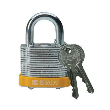 Imágen de Brady - 99512 Candado de seguridad con llave (Imagen principal del producto)