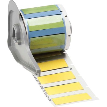 Imágen de Brady PermaSleeve Amarillo Transferencia térmica M7-375-175-344-YL Etiquetas termorretráctiles para cables y alambres (Imagen principal del producto)