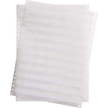 Imágen de Brady Datab Transparente/Blanco Autoextinguible, Autolaminados, Escribible Vinilo Matriz de puntos DAT-85-292-1 Etiqueta de impresora de etiquetas de puntos (Imagen principal del producto)