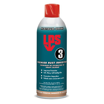 LPS 3 Marrón Inhibidor de corrosión y moho - Rociar 11 oz Lata de aerosol - 00316