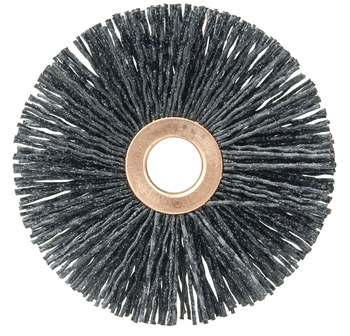 Weiler Burr-Rx 17567 Cepillo de rueda - Rizado redondo Nailon cerda