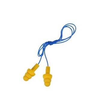 3M E-A-R UltraFit 340-4004 Tapones para los oídos 40003 - Universal - Espuma elastómera termoplástica - Amarillo - 25 dB