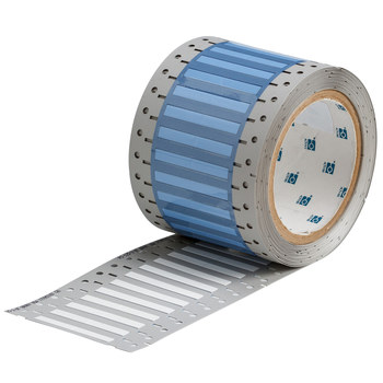 Imágen de Brady Permasleeve Blanco Termocontraíble, Autoextinguible Transferencia térmica PS-125-2-WT-S Manga para impresora de transferencia térmica troquelada (Imagen principal del producto)