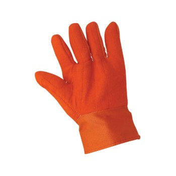 Global Glove C26HV Naranja de alta vis. Un tamaño para todos Algodón Guante de alta resistencia térmica - Pulgar tipo ala - c26hv mens