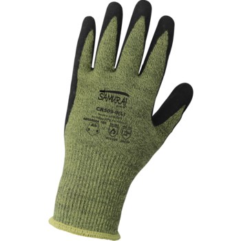 Global Glove Gripster CR509 Verde/Negro Grande Aralene Guante resistente a cortes - 816368-80232