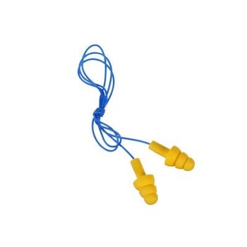 3M E-A-R UltraFit 340-4004 Tapones para los oídos 40003 - Universal - Espuma elastómera termoplástica - Amarillo - 25 dB