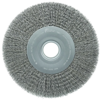 Weiler 03240 Cepillo de rueda - Rizado Acero cerda