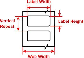 Imágen de Brady Wraptor Transferencia térmica WRAP-6-472 Manga para impresora de transferencia térmica troquelada (Imagen principal del producto)