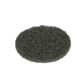 3M Scotch-Brite No tejido Carburo de silicio Gris Disco de velcro - Carburo de silicio - 2 pulg. - Súper fino - 04127