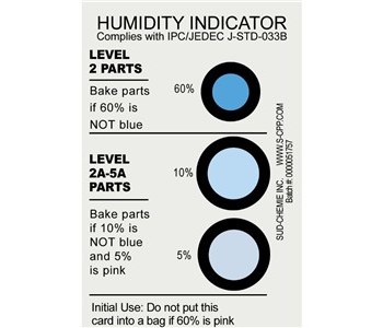 Imágen de Desco - 13869 Tarjeta de indicador de humedad (Imagen principal del producto)