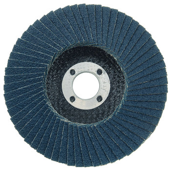 Weiler Tiger Tipo 27 - Zirconia - 4 pulg. - 120 - Fina - 50696