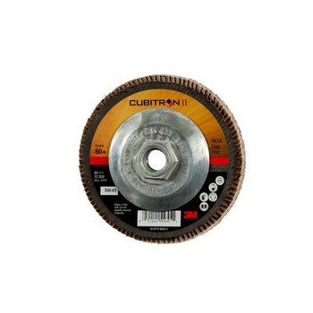 3M Cubitron II Tipo 29 - Óxido de aluminio cerámico - 4 1/2 pulg. - 60+ - Mediano - 55645