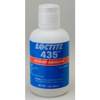 Loctite Pritex 435 Adhesivo de cianoacrilato Transparente Líquido 1 lb Botella - 40995