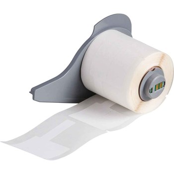 Imágen de Brady WorkHorse Blanco Polipropileno Transferencia térmica M7-54-425-FT Etiquetas para cables y alambres T-Flag (Imagen principal del producto)