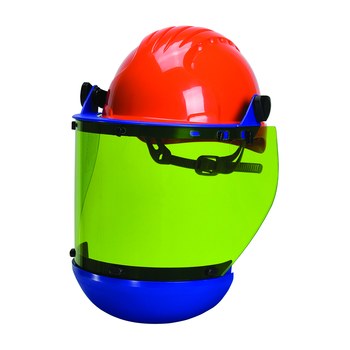 Imágen de PIP Naranja/Azul Kit de casco (Imagen principal del producto)