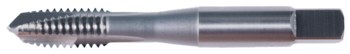 Greenfield Threading SPHD 1/4-20 UNC H5 CNC De Trabajo Pesado Macho de máquina de punto espiral - 3 Flauta(s) - Acabado TiN - Acero de alta velocidad - Longitud Total 2.5 pulg. - 280355