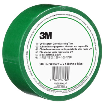 3M Verde Cinta adhesiva resistente a los rayos UV - 48 mm Anchura x 55 m Longitud - 73723