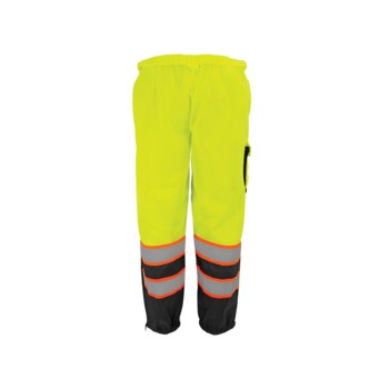 Global Glove FrogWear GLO-88P Pantalones de alta visibilidad GLO-88P/LG/XL - tamaño Grande/XG - Poliéster - Lima - ANSI clase E - glo-88p lg/xl