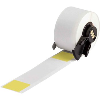 Imágen de Brady Amarillo, Transparente Vinilo Transferencia térmica M6-23-427-YL Etiquetas autolaminables para cables y alambres (Imagen principal del producto)