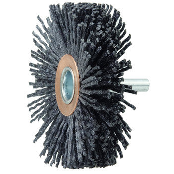 Weiler Burr-Rx 86172 Cepillo de rueda - Rizado Nailon cerda