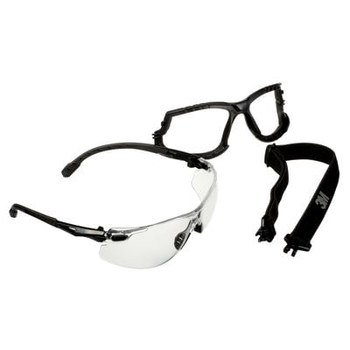 3M Solus 1000 series S1501SGAF-KT Universal Policarbonato Lentes de Seguridad lente Claro - Sin Marco - 638060-43019