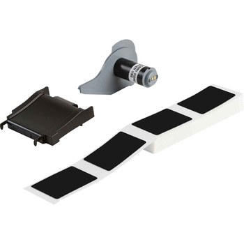 Imágen de Brady M710 Negro Poliéster Transferencia térmica M7-190-593-BK Etiquetas para impresora con panel en relieve (Imagen principal del producto)