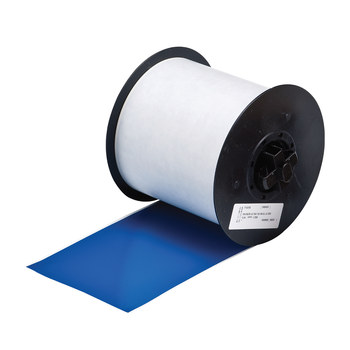 Imágen de Brady Azul Interior/exterior Vinilo Transferencia térmica 120865 Rollo de etiquetas para impresora de transferencia térmica continua (Imagen principal del producto)