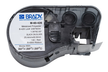 Imágen de Brady Transferencia térmica M-60-428 Cartucho de etiquetas para impresora de transferencia térmica continua (Imagen principal del producto)