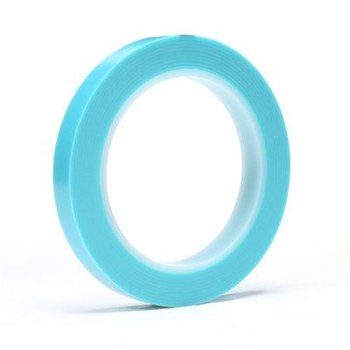 3M Scotch 4737 High Temperature Fine Line Azul Cinta de pintor - 1/2 pulg. Anchura x 36 yd Longitud - 71353