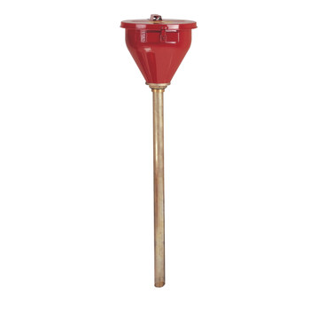 Imágen de Justrite Rojo Acero Embudo (Imagen principal del producto)
