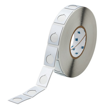 Imágen de Brady Blanco Poliéster Transferencia térmica THTEP-168-593-.5 Rollo de etiquetas para impresora de transferencia térmica troquelado (Imagen principal del producto)