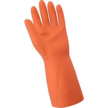 Global Glove 30FT Naranja 11 Látex Guantes de trabajo - 810292-02333