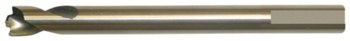 Cle-Line 2185F Punto De Soldadura Taladro de Jobber - Corte de mano derecha - Punta Dividir 135° - Acabado Sorbete - Longitud Total 3.1102 pulg. - Flauta Espiral - Acero De Alta Velocidad M42-Cobalto Del 8% - Vástago Recto con un solo plano - C20879