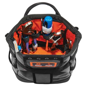 Ergodyne Arsenal 5517 Portaherramientas 13647 - 6 pulg. x 10 pulg. - Poliéster - Negro