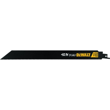 Imágen de Hoja de sierra de sable para corte de metales 2X DWA41812 de Acero de alta velocidad 12 pulg. por de DEWALT (Imagen principal del producto)