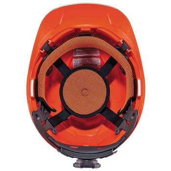 Ergodyne Skullerz 8970 Casco 60141 - 4 puntos Trinquete suspensión - Naranja