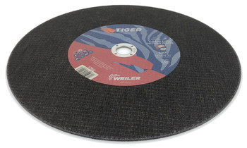 Weiler Tiger Rueda de corte 57092 - Tipo 1 - Rueda recta - 14 pulg. - A/O óxido de aluminio AO - 36 - T