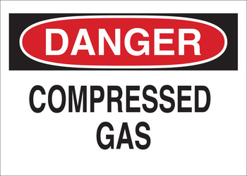 Imágen de Brady B-120 Poliéster reforzado con fibra de vidrio Rectángulo Blanco Inglés Cartel de material inflamable 69054 (Imagen principal del producto)