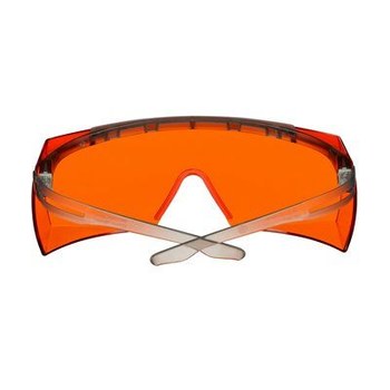 3M SecureFit 3700 SF3706AS-GRY Ajuste Alternativo Policarbonato Gafas de seguridad OTG (sobre el vidrio) lente Naranja - 051131-27919