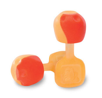 Imágen de Honeywell TrustFit Naranja/Amarillo Espuma de poliuretano Tapones para protección auditiva (Imagen principal del producto)