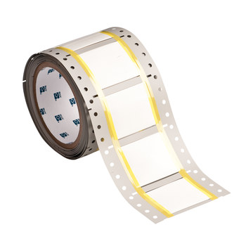 Imágen de Brady Permasleeve Blanco Transferencia térmica 2HT-1000-2-WT-S Manga para impresora de transferencia térmica troquelada (Imagen principal del producto)