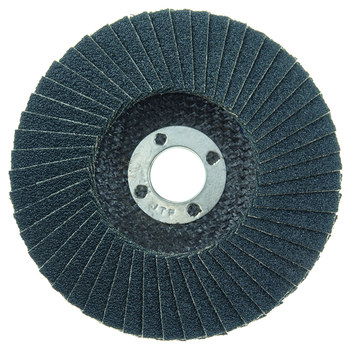 Weiler Tiger Paw Tipo 27 - Zirconio - 4 pulg. - 40 - Grueso - 51101