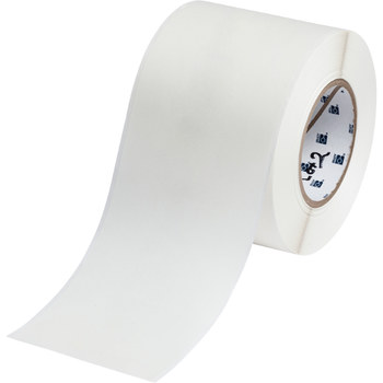 Brady THT-4000-403-WT Rollo de etiquetas para impresora - 4 pulg. x 300 pies - Papel - Blanco mate - B-403