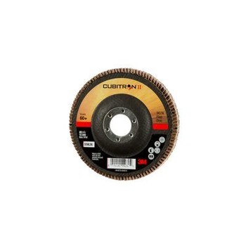 3M Cubitron II Tipo 27 - Óxido de aluminio cerámico - 4 1/2 pulg. - 60+ - Mediano - 55636