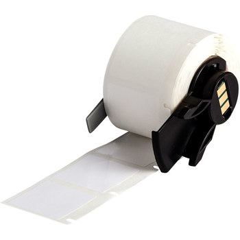 Imágen de Brady Blanco Poliéster Transferencia térmica M6-97-481 Etiquetas para impresoras de portaobjetos de microscopio (Imagen principal del producto)