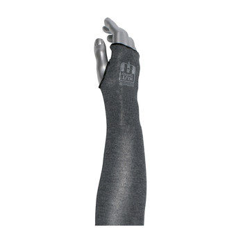 PIP Kut Gard Manga de brazo resistente a cortes 10-KABK 10-KA18BKTH - 18 pulg. - ACP/Kevlar - Negro - 26668