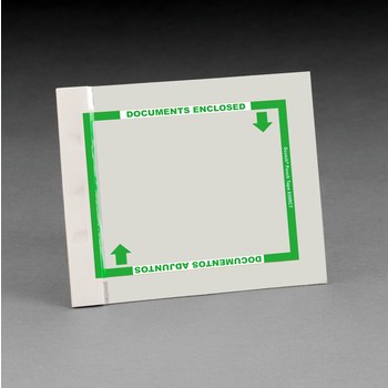 3M Scotch 830RCT Transparente/Verde Láminas de cinta acolchada - 6 pulg. Anchura x 5 pulg. Longitud - 86326